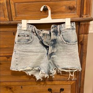ZARA jean shorts